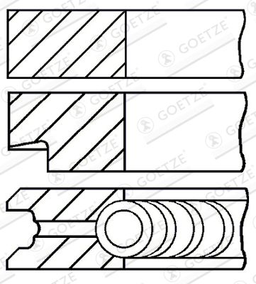  WG1187715 WILMINK GROUP Комплект поршневых колец