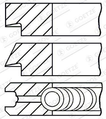  WG1736145 WILMINK GROUP Комплект поршневых колец