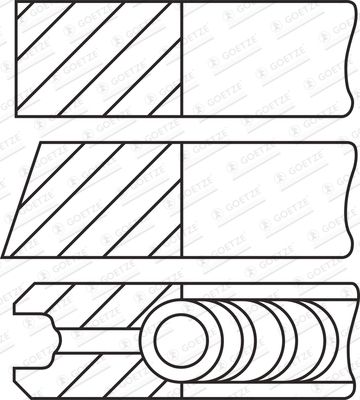  WG1910482 WILMINK GROUP Комплект поршневых колец