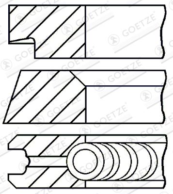  WG1155154 WILMINK GROUP Комплект поршневых колец