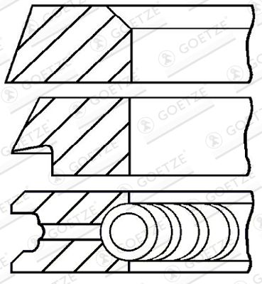  WG1150940 WILMINK GROUP Комплект поршневых колец