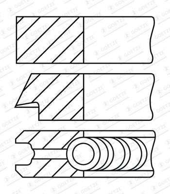  WG2191584 WILMINK GROUP Комплект поршневых колец