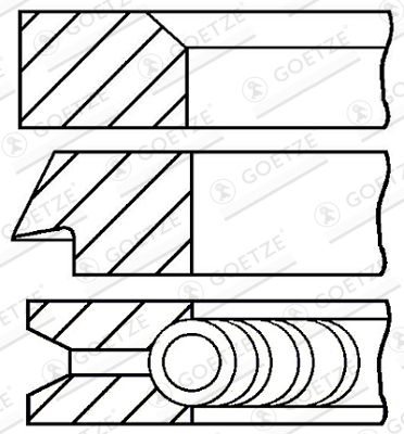  WG1096275 WILMINK GROUP Комплект поршневых колец