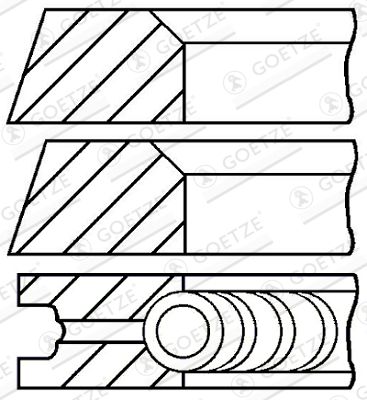  WG1187313 WILMINK GROUP Комплект поршневых колец