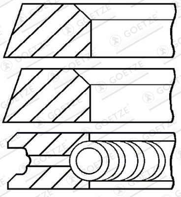  WG1096599 WILMINK GROUP Комплект поршневых колец