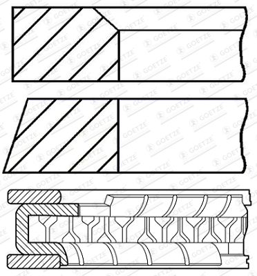  WG1939031 WILMINK GROUP Комплект поршневых колец