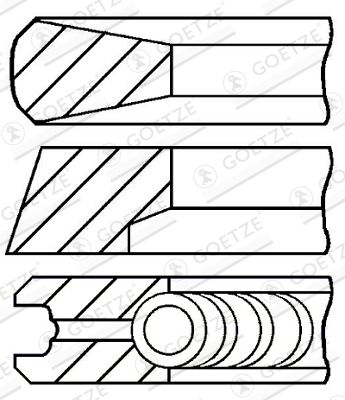  WG1187765 WILMINK GROUP Комплект поршневых колец