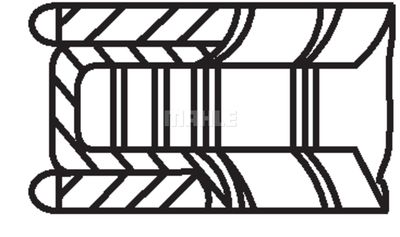  WG1213455 WILMINK GROUP Комплект поршневых колец