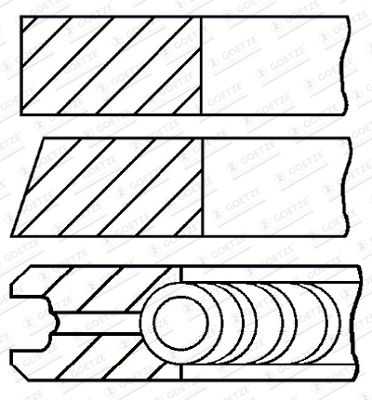  WG1938978 WILMINK GROUP Комплект поршневых колец