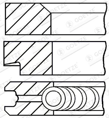  WG1186960 WILMINK GROUP Комплект поршневых колец