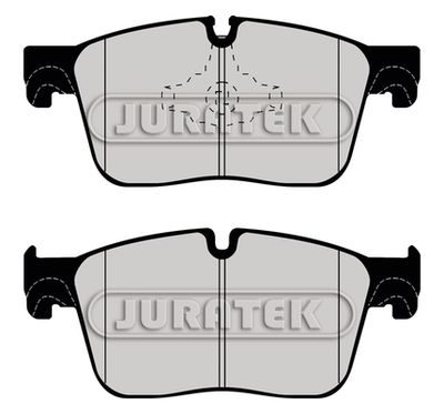 JCP8126 JURATEK Комплект тормозных колодок, дисковый тормоз