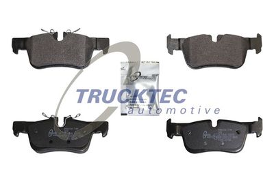 0835265 TRUCKTEC AUTOMOTIVE Комплект тормозных колодок, дисковый тормоз