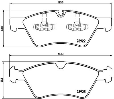 FK20097 KAISHIN Комплект тормозных колодок, дисковый тормоз