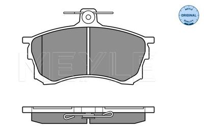 0252308015 MEYLE Комплект тормозных колодок, дисковый тормоз
