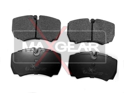 190486 MAXGEAR Комплект тормозных колодок, дисковый тормоз