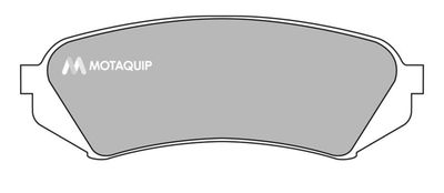 LVXL571 MOTAQUIP Комплект тормозных колодок, дисковый тормоз