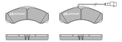 LVXL1427 MOTAQUIP Комплект тормозных колодок, дисковый тормоз