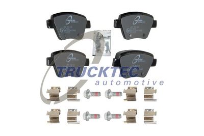 0735247 TRUCKTEC AUTOMOTIVE Комплект тормозных колодок, дисковый тормоз