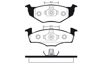 RA06231 RAICAM Комплект тормозных колодок, дисковый тормоз