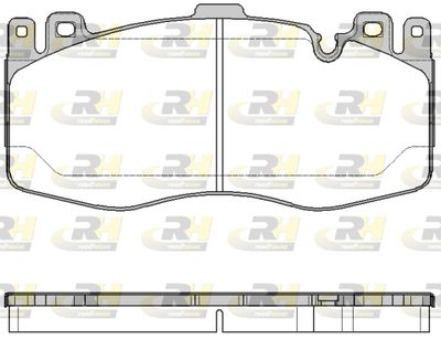 2174200 ROADHOUSE Комплект тормозных колодок, дисковый тормоз