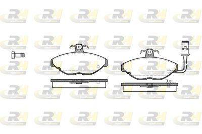 216901 ROADHOUSE Комплект тормозных колодок, дисковый тормоз