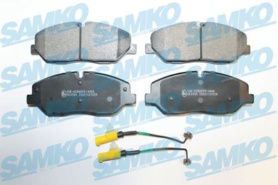 5SP2105A SAMKO Комплект тормозных колодок, дисковый тормоз