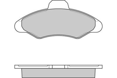 120462 E.T.F. Комплект тормозных колодок, дисковый тормоз