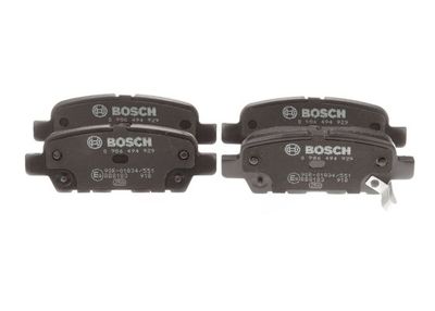 0986494929 BOSCH Комплект тормозных колодок, дисковый тормоз