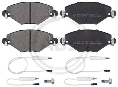 37277 A.B.S. Комплект тормозных колодок, дисковый тормоз