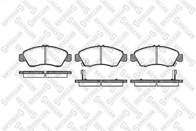 430002BSX STELLOX Комплект тормозных колодок, дисковый тормоз