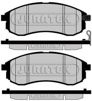 JCP1702 JURATEK Комплект тормозных колодок, дисковый тормоз