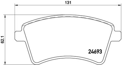 FK20062 KAISHIN Комплект тормозных колодок, дисковый тормоз