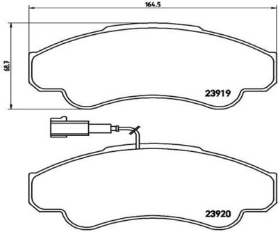 FK20151 KAISHIN Комплект тормозных колодок, дисковый тормоз