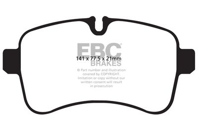 DP1979 EBC Brakes Комплект тормозных колодок, дисковый тормоз