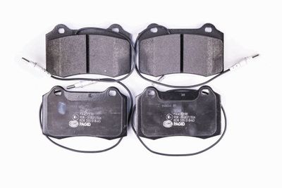 8DB355018631 HELLA Комплект тормозных колодок, дисковый тормоз