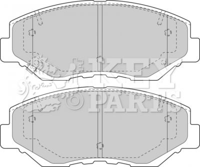 KBP1860 KEY PARTS Комплект тормозных колодок, дисковый тормоз