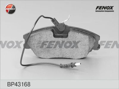 BP43168 FENOX Комплект тормозных колодок, дисковый тормоз