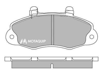 LVXL541 MOTAQUIP Комплект тормозных колодок, дисковый тормоз