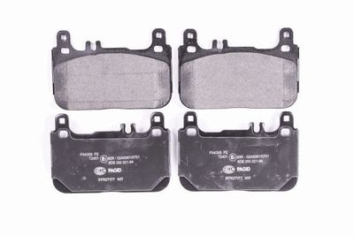 8DB355021941 HELLA PAGID Комплект тормозных колодок, дисковый тормоз