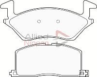 ADB3521 COMLINE Комплект тормозных колодок, дисковый тормоз