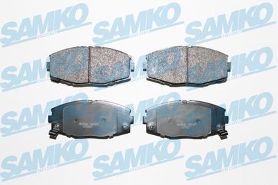 5SP065 SAMKO Комплект тормозных колодок, дисковый тормоз