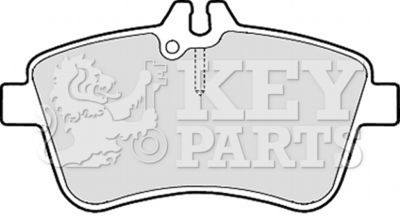 KBP2145 KEY PARTS Комплект тормозных колодок, дисковый тормоз