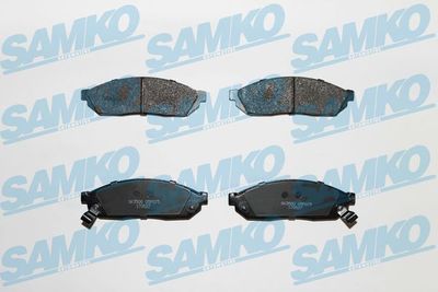 5SP075 SAMKO Комплект тормозных колодок, дисковый тормоз