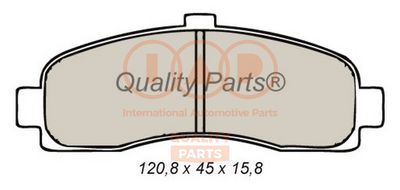 70413091 IAP QUALITY PARTS Комплект тормозных колодок, дисковый тормоз