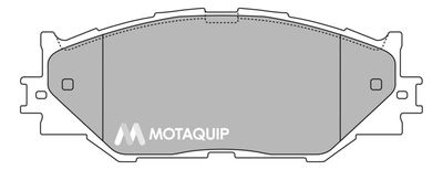 LVXL1352 MOTAQUIP Комплект тормозных колодок, дисковый тормоз