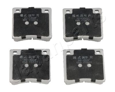 PP120AF JAPANPARTS Комплект тормозных колодок, дисковый тормоз