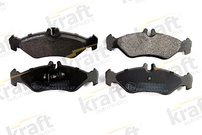 6011091 KRAFT AUTOMOTIVE Комплект тормозных колодок, дисковый тормоз