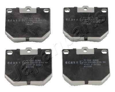 PA108AF JAPANPARTS Комплект тормозных колодок, дисковый тормоз