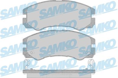 5SP658 SAMKO Комплект тормозных колодок, дисковый тормоз