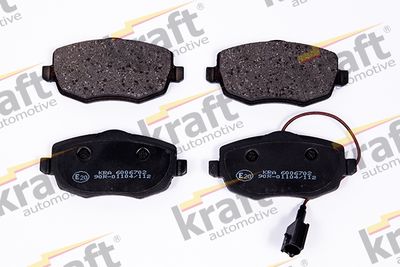 6006702 KRAFT AUTOMOTIVE Комплект тормозных колодок, дисковый тормоз